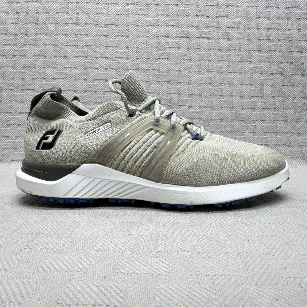 FootJoy HyperFlex Shoes Mens Size 11.5 Gray Cushioned Golf Athletic‎ 51080